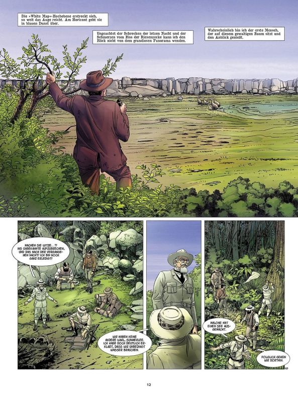 Ned Malone entdeckt den See.