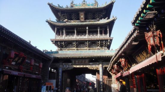 Unterwegs in der Altstadt Pingyao 