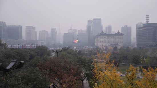 Smog in Xian 