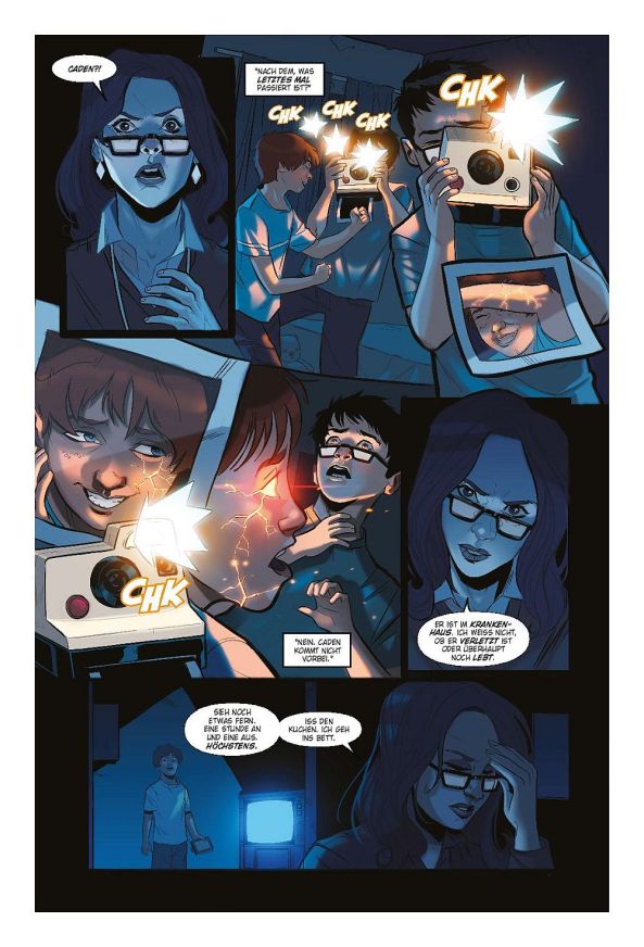 Der einzige Freund wird verletzt durch Licht ...