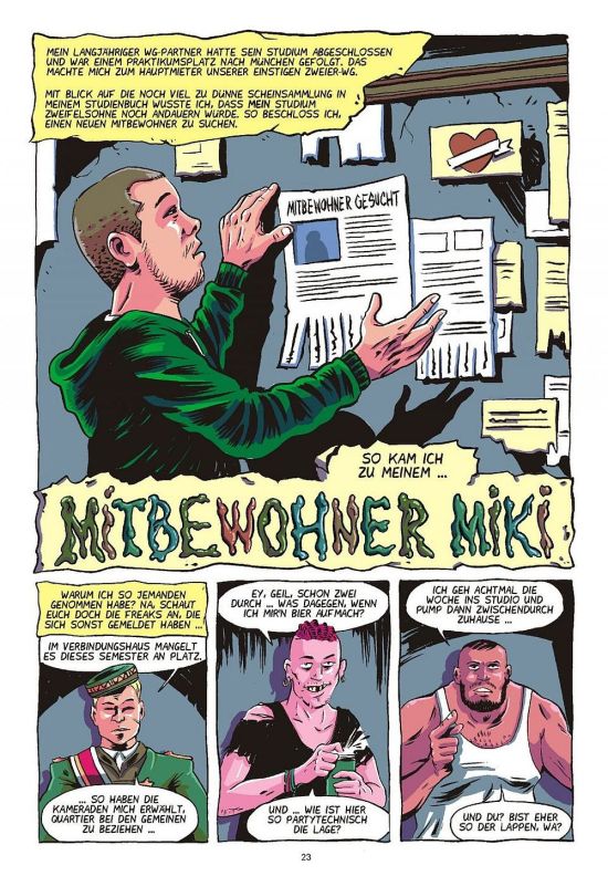 Wer wird der neue Mitbewohner sein?