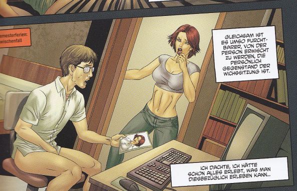 Erwischt beim Wichsen ...