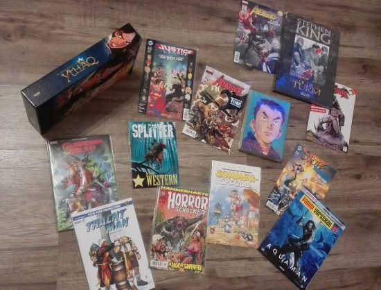 Dominiks Comic Lieferung im Oktober 2018