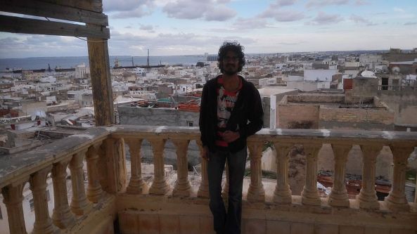 Ein Blick über die Altstadt Medina