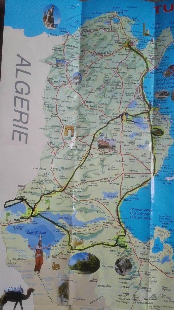 Unsere Tour in Tunesien