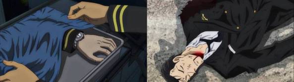 Zuerst taucht nur der Arm auf, und wenig später dann der Rest.