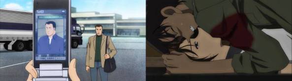 Auch Kazua und Heiji ermitteln an dem Fall und Heiji wird sogar angeschossen.