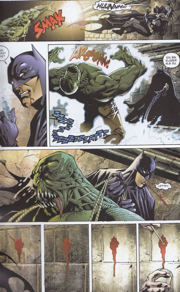 Batman verliert Blut
