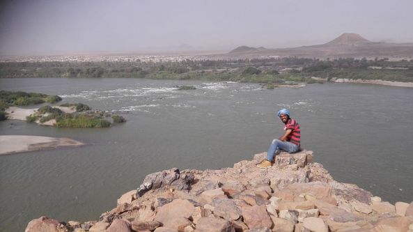 Die Aussicht am Nil