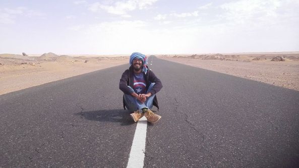 Pause in der Wüste im Sudan