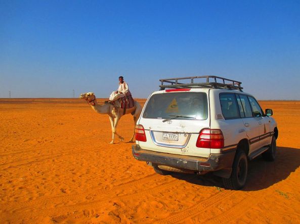Die Fahrt durch die Wüste
