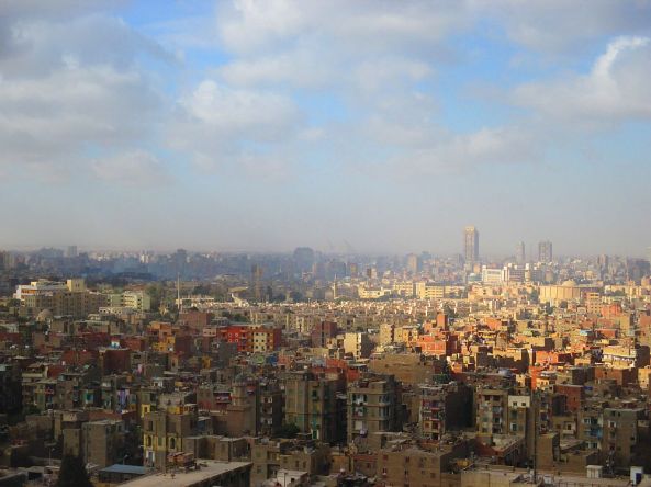 Seht ihr die Pyramiden von Gizeh?