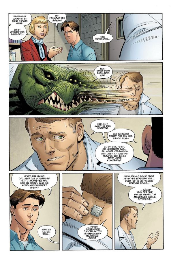 Die Echse trennt sich von Dr. Curt Connors 