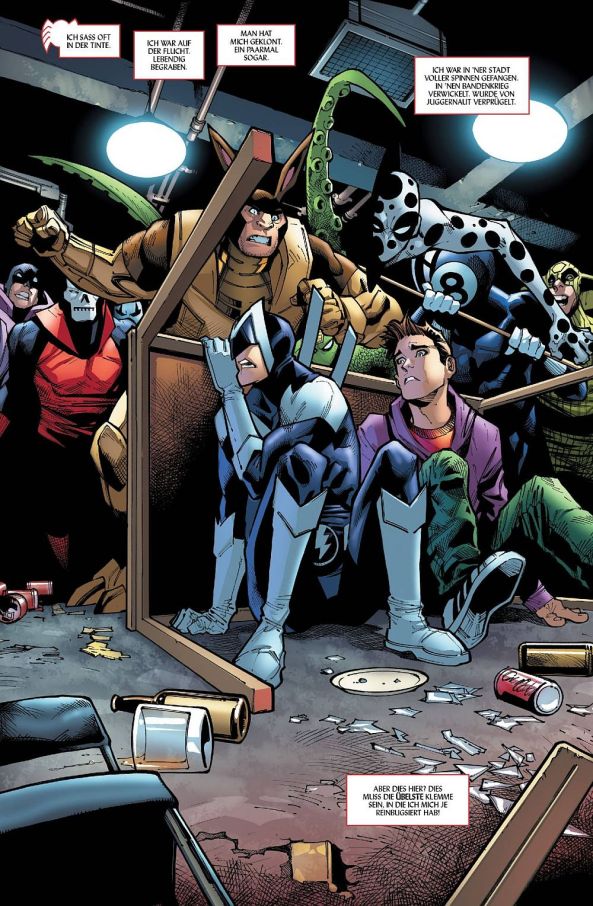 Peter Parker und Boomerang in der Bar ohne Namen