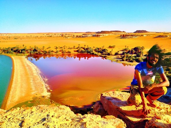 Interessante Farben, interessanter Ausblick