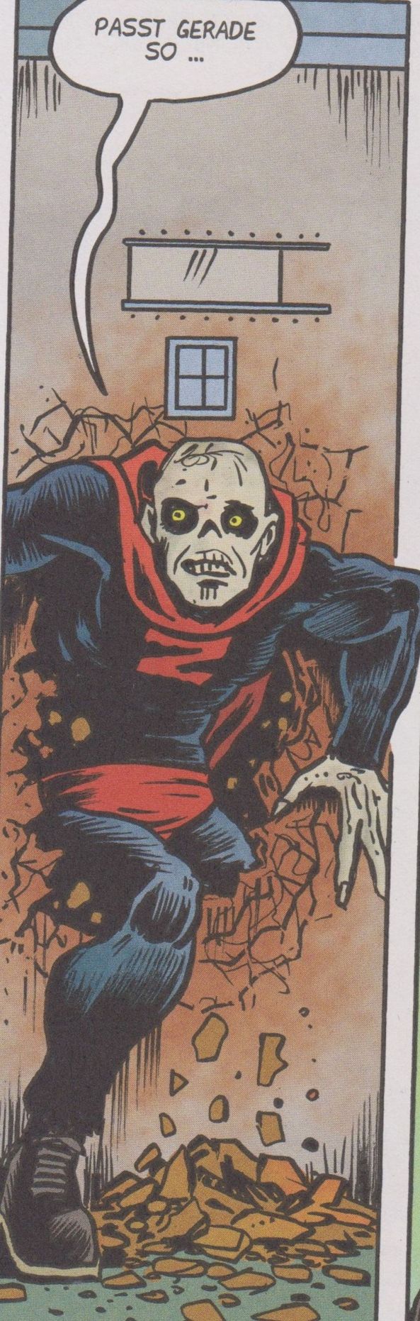 Zombieman entkommt aus seiner Zelle