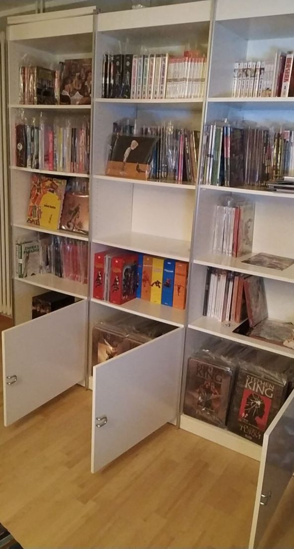 Hier sind jetzt meine Comics