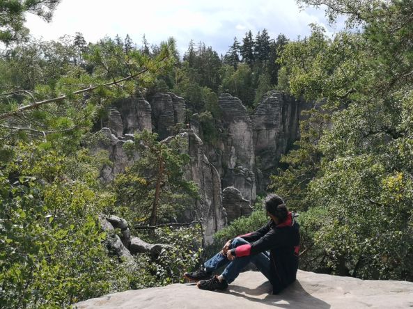 Wandern bei den Prachauer Felsen