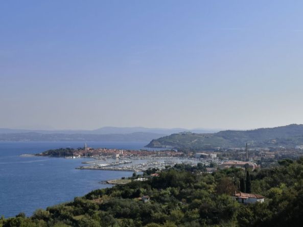 Die Küste von Slowenien