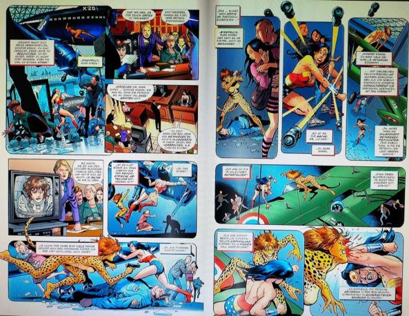 Der Kampf ist intensiv